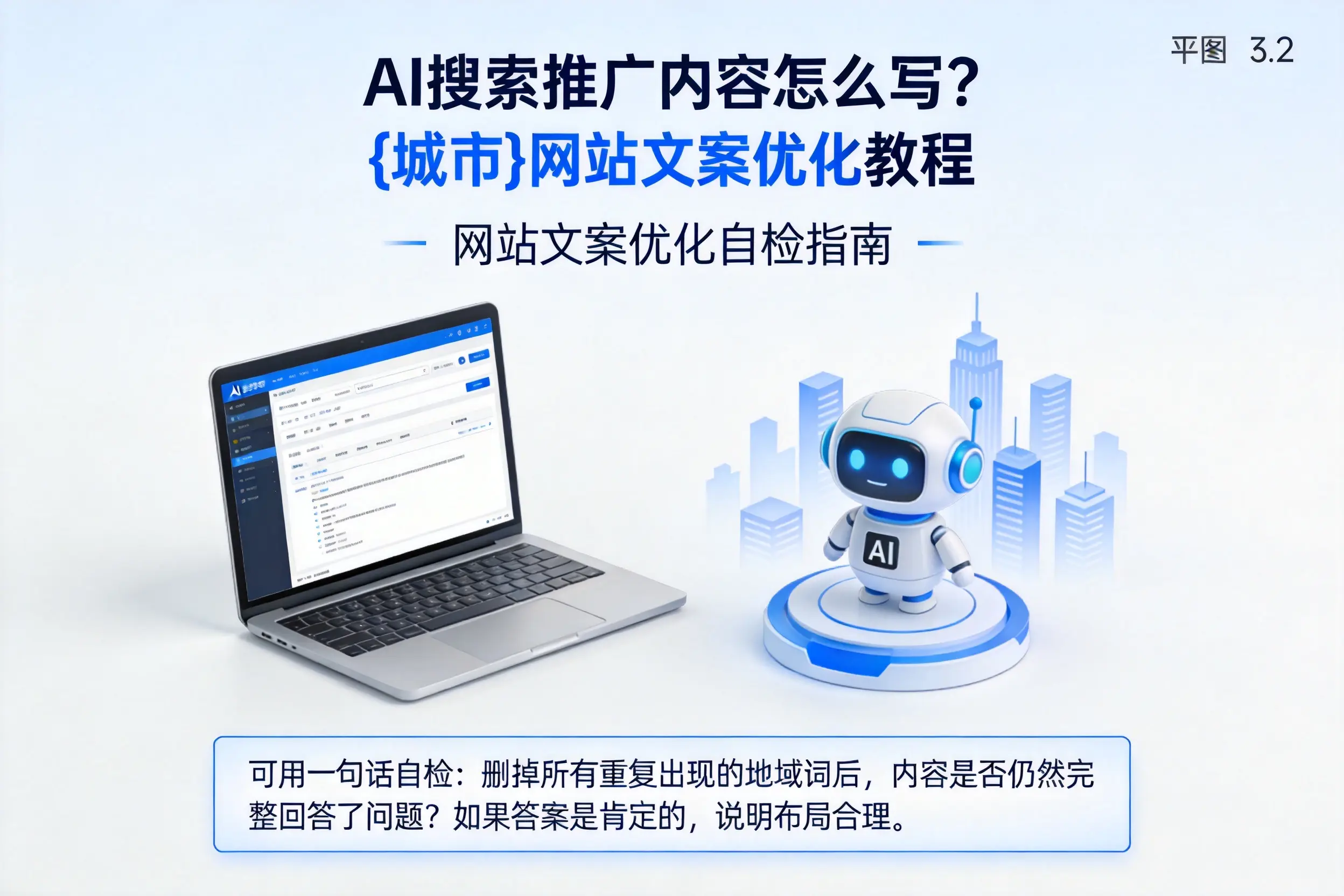 AI搜索推广内容怎么写?阳泉网站文案优化教程