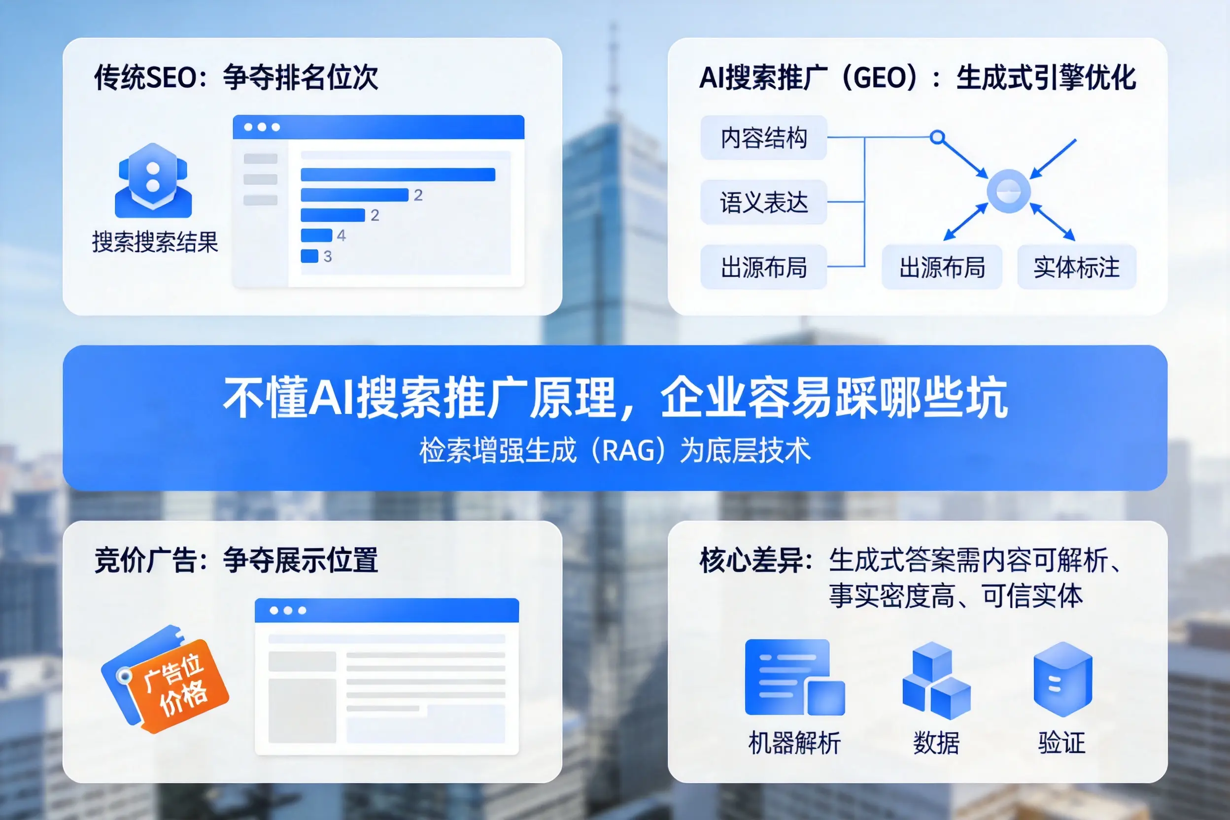 不懂AI搜索推广原理，阳泉企业容易踩哪些坑