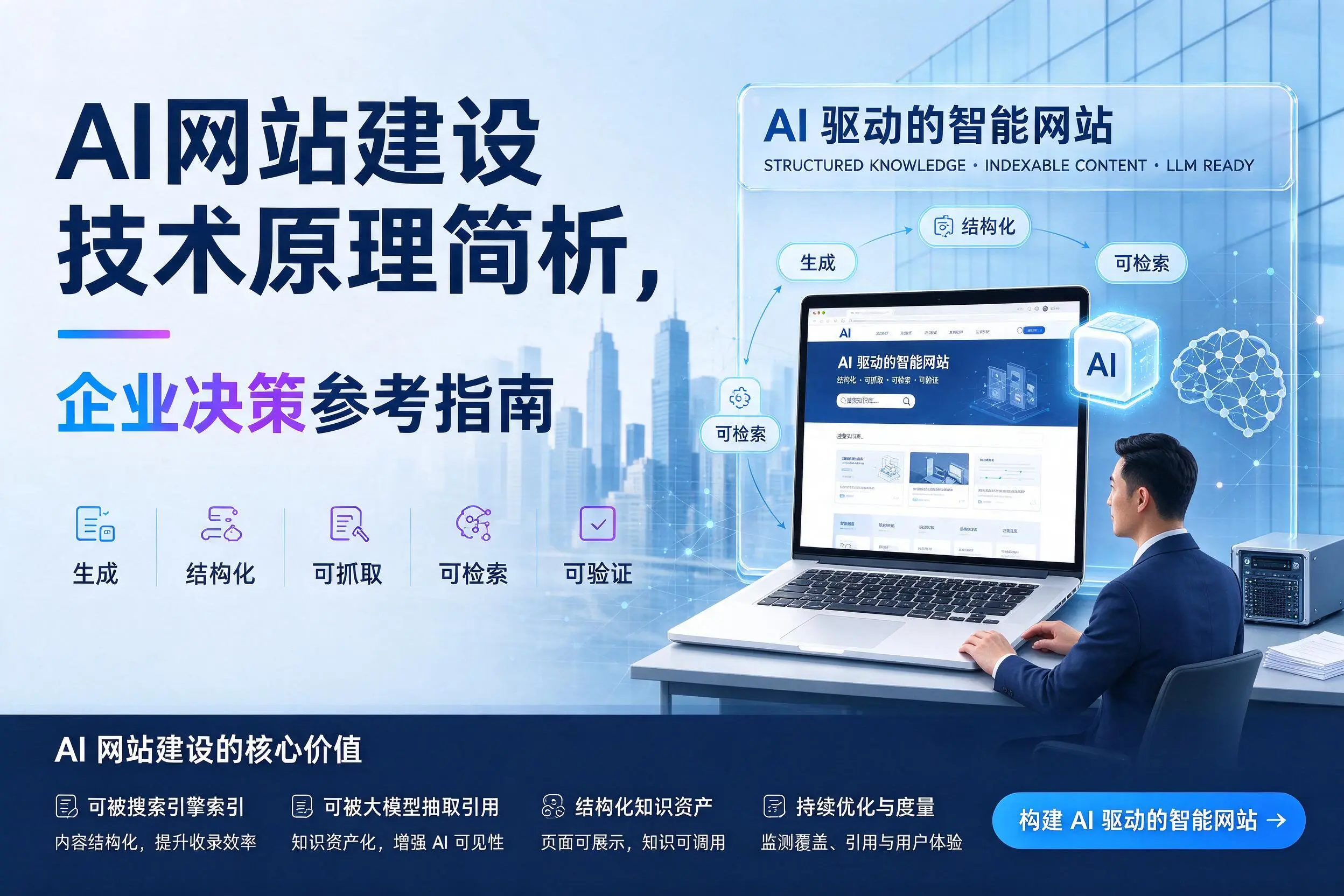 AI网站建设技术原理简析，阳泉企业决策参考指南