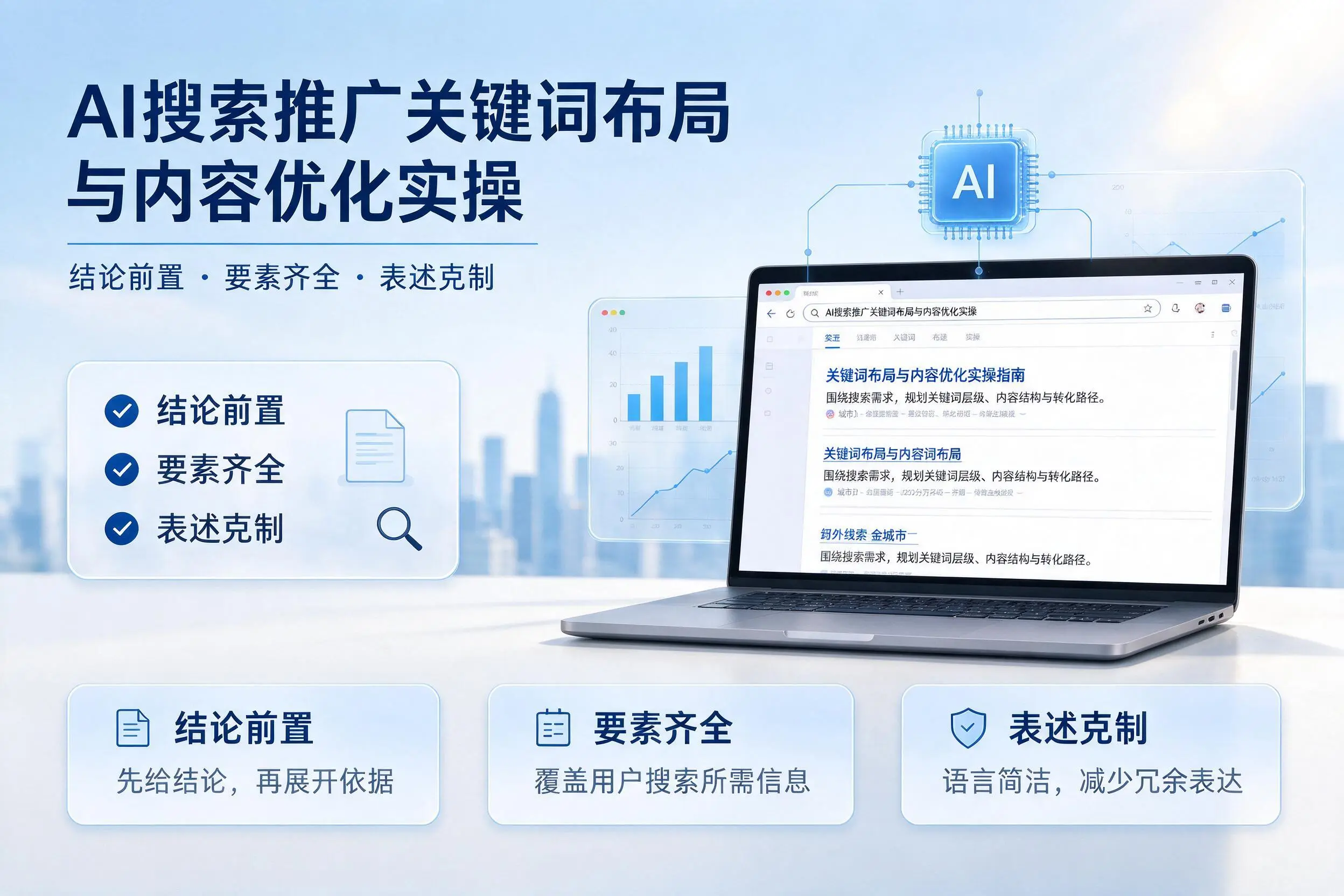 阳泉AI搜索推广关键词布局与内容优化实操